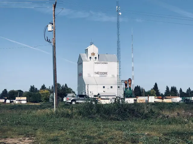 The Theodore grain elevator